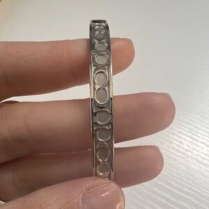 Coach Logo Bangle
